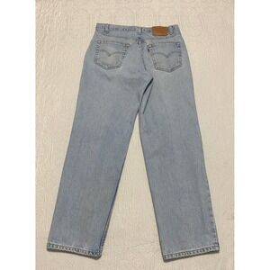 Vintage‎ Y2K Levis 550 Relaxed Fit Jeans Mens 36×30 Light Wash Denim Pants